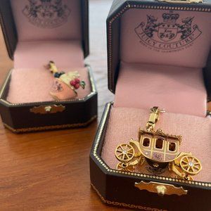 Juicy Couture Carriage and Froyo Enamel Charms